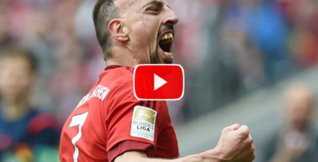 VIDEO: Ribery vystrihol efektné nožničky a zariadil triumf Bayernu