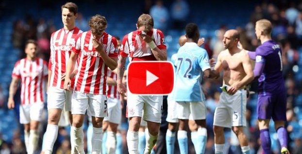 VIDEO: Man City vysoko zdolal Stoke, Hazard sa prebudil, Liverpool bez Škrteľa remizoval