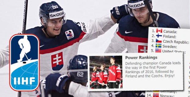 IIHF si strieľa zo Slovenska. Napriek tomu ho tipuje na pekné umiestnenie