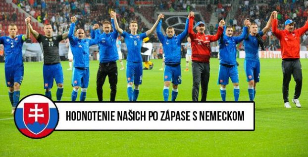 Hodnotenie slovenských hráčov po zápase Nemecko – Slovensko