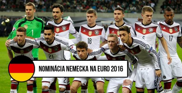 Nemecko oznámilo nomináciu na Euro 2016. Chýbajú viaceré hviezdy