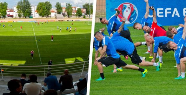 Slováci trénovali pred divákmi. Bola dobrá atmosféra, pochvaľoval si Weiss