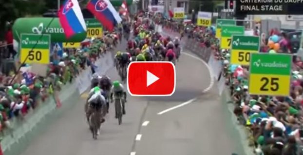 VIDEO: Fantastický Sagan vyhral 2. etapu Okolo Švajčiarska. Pozrite si jeho skvelý finiš