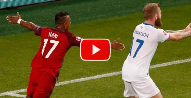 VIDEO: Ďalšie prekvapenie Eura sa zrodilo v zápase Portugalska s Islandom