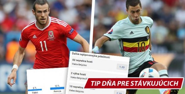 Analýza: Wales - Belgicko. Bude sa tešiť Bale alebo Hazard? Tipujeme s kurzom 2,10