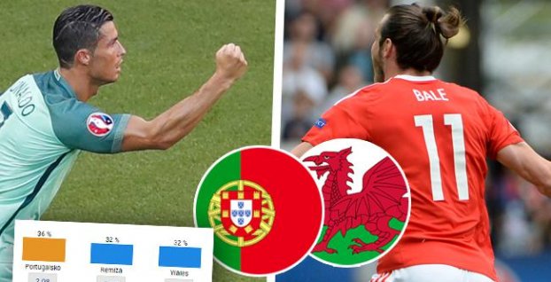 Tipujeme Portugalsko - Wales. Uvidíme ďalšiu remízu či Ronaldov gól?