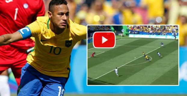 VIDEO: Neymar dokázal to, čo žiadny futbalista na OH predtým!