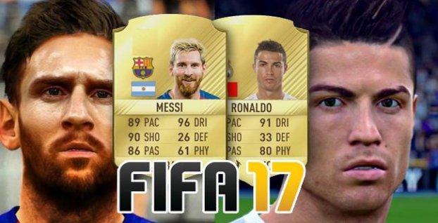 Ronaldo či Messi? Pozrite si 15 najlepších hráčov v hre FIFA 17