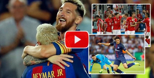 VIDEO: Hamšíkovci víťazne, gólový koncert Barcelony a Bayernu