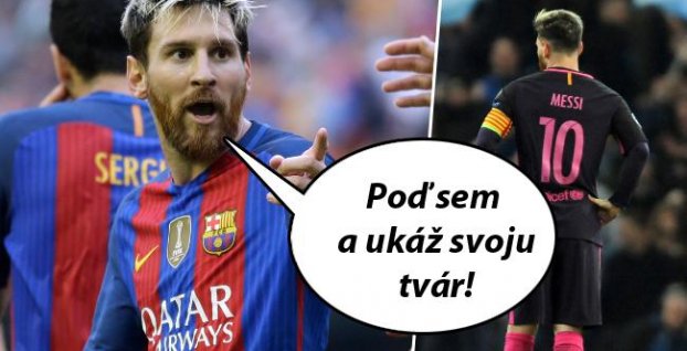 Messi kričal v tuneli Manchestru City: ,,Idiot, poď sem a ukáž svoju tvár!&#039;&#039;