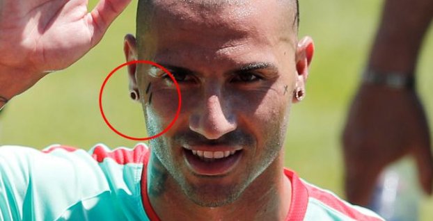 Vytetovanú slzu pod okom mávajú vrahovia. Quaresma odmietol vysvetliť jej dôvod