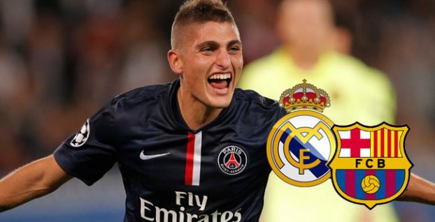 Real Madrid a Barcelona by vo Francúzsku nedominovali, tvrdí Verratti