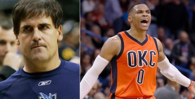 Russell Westbrook nie je superhviezda, myslí si Mark Cuban