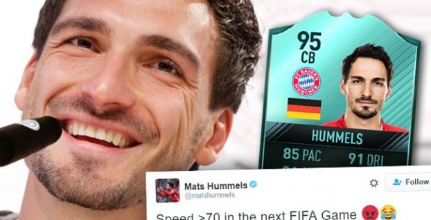 Hummels chcel byť lepší v hre FIFA. EA Sports mu splnila želanie