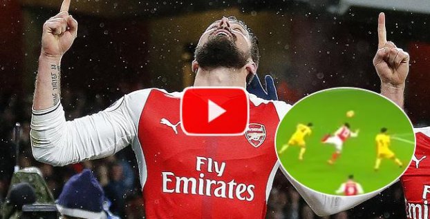 VIDEO: Fenomenálny gól Girouda proti Crystal Palace predčil „škorpión&quot; Mkhitarjana