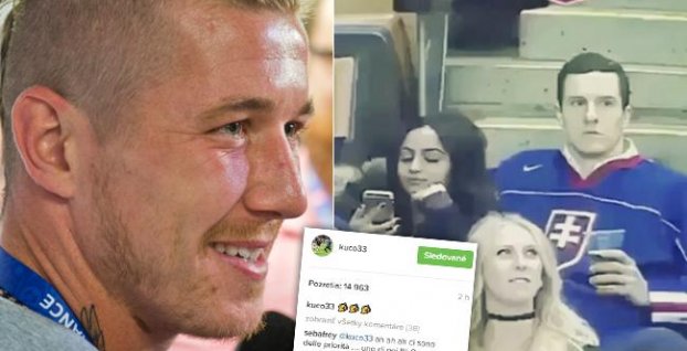 Kucka zabáva Talianov na Instagrame. Smejú sa na slovenskom hokejovom fanúšikovi