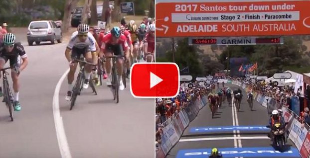 VIDEO: 2. etapa Tour Down Under: Sagan medzi porazenými, vyhral Porte