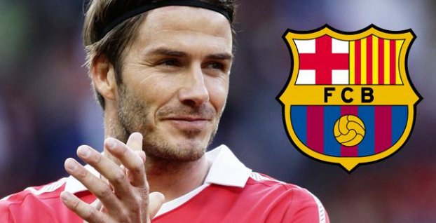 David Beckham takmer prestúpil do FC Barcelona