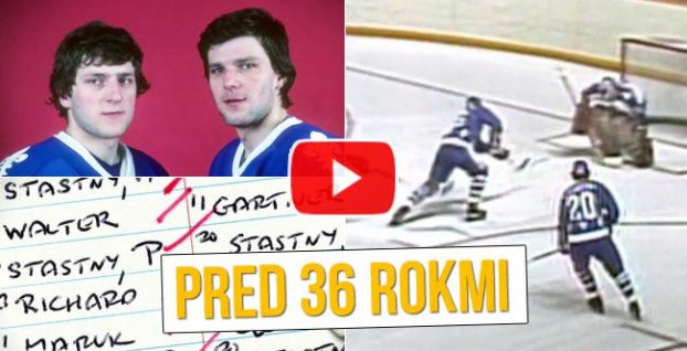 VIDEO: Pred 36 rokmi: 16 bodov Slovákov v jednom zápase NHL!