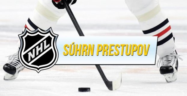 Súhrn prestupov v NHL: Dres vymenilo v posledný prestupový deň 34 hráčov