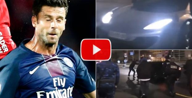 Motta vrazil autom do fanúšika. Návrat hráčov PSG domov bol problémový (+VIDEO)