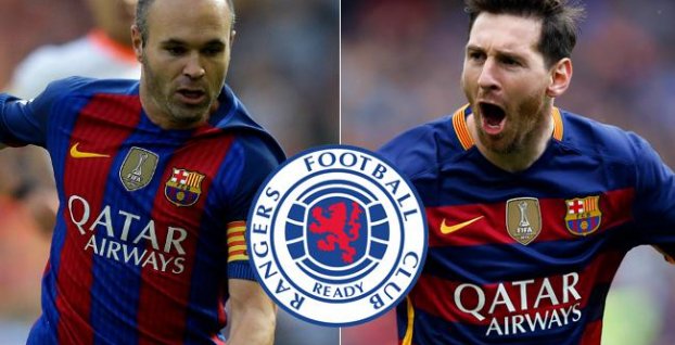 Zaujímavé novinky z histórie: Glasgow Rangers chcel kúpiť Messiho aj Iniestu