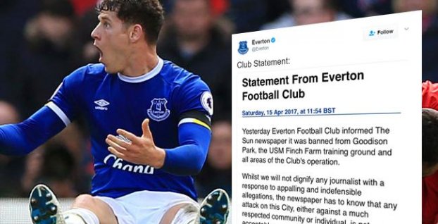 Novinár si vymýšľal bludy o hviezde Evertonu. Klub ho potrestal