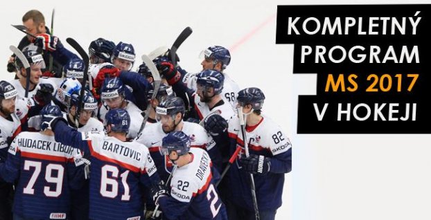 Kompletný program MS v hokeji 2017