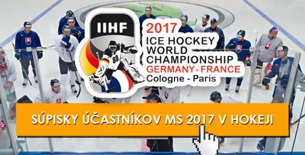 Pozrite si zostavy všetkých 16 účastníkov MS 2017 v hokeji vrátane slovenskej