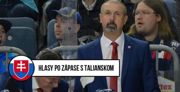 Hlasy hráčov a trénerov po veľkom trápení s Talianskom