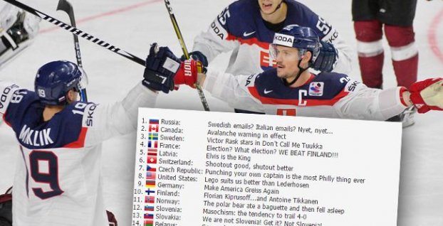 Rebríček sily podľa IIHF: Slovensko medzi najhoršími, vtipu sa nevyhlo!