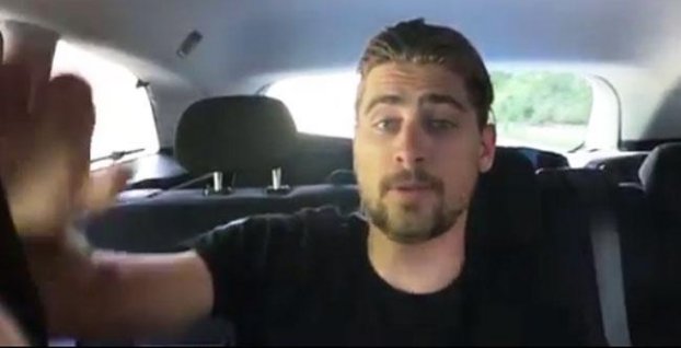 VIDEO: Sagan cestou z Tour de France natočil odkaz pre fanúšikov