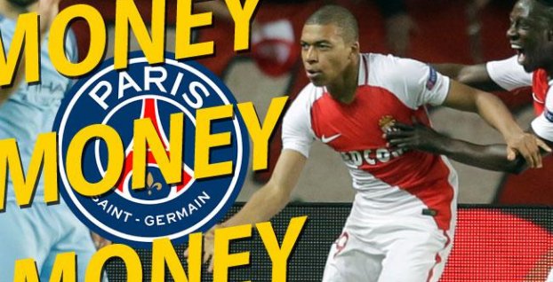 Money, money, money. Mbappé zarobí v PSG o 1900% viac než v Monaku!