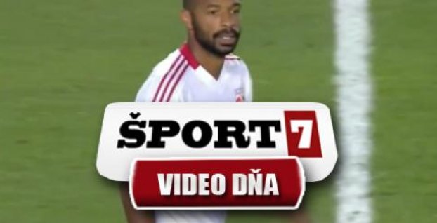 VIDEO DŇA: Thierry Henry a jeho prekrásny gól z rohového kopu