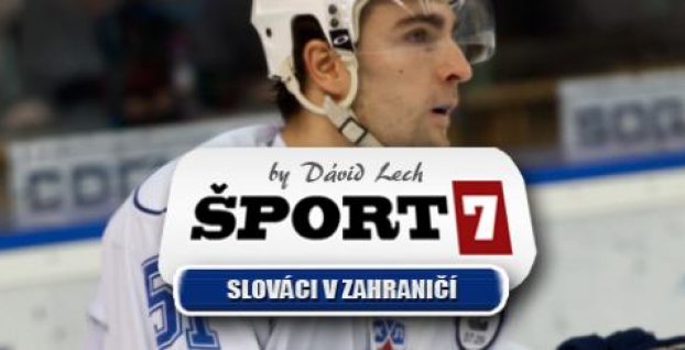 Slováci v akcií: Žiaril Graňák aj Staňa, v KHL skórovali až piati