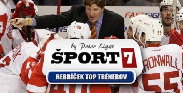 REBRÍČEK: TOP 5 najlepších trénerov NHL