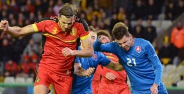 Video: Futbalisti prehrali v Belgicku gólom z 90. minúty