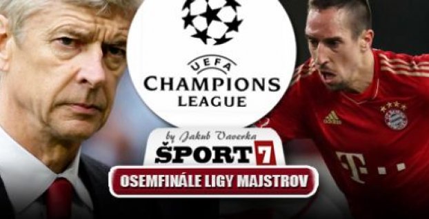 Pred osemfinále Ligy Majstrov: Arsenal - Bayern, Porto - Malaga