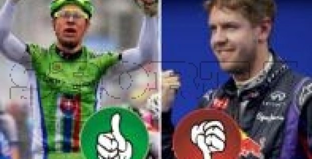 Frajer týždňa Peter Sagan, hlupák Vettel, prekvapenie Fíni