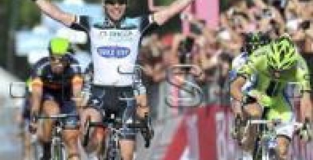 Víťazom 1. etapy Giro d&#039;Italia sa stal Mark Cavendish