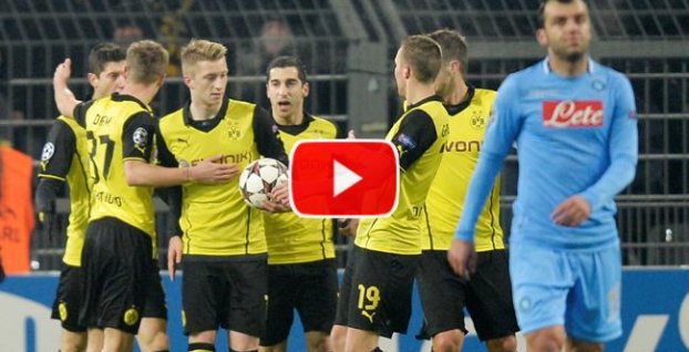 VIDEO: Dortmund porazil Neapol, Chelsea a Barcelona prehrali!