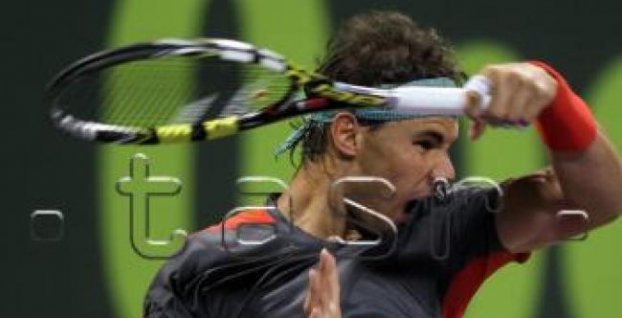 Tenis: Nadal cez Gulbisa do semifinále turnaja v Dauhe (4)