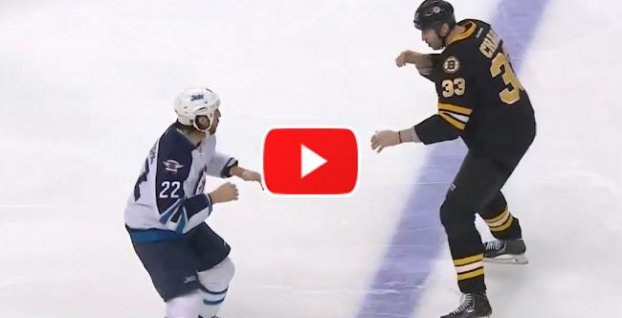 VIDEO: V dueli Boston - Winnipeg 3 bitky, rukavice zhodil aj Chára!