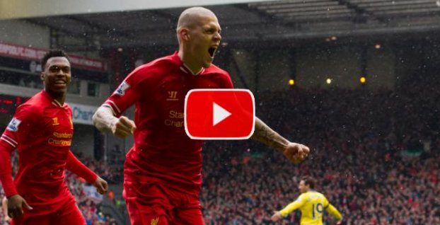 VIDEO: Škrtel prispel dvoma gólmi k deklasovaniu Arsenalu!