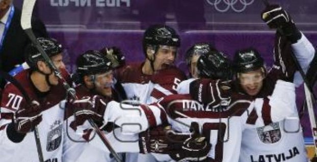 ZOH14-Hokej: Lotyši zdolali Švajčiarov 3:1 a postúpili do štvrťfinále