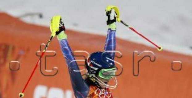 ZOH14-Lyžovanie: Shiffrinová najmladšou olympijskou šampiónkou v slalome (2)