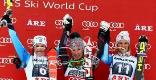 Lyžovanie-SP: Shiffrinová vyhrala slalom v Aare a obhájila malý glóbus