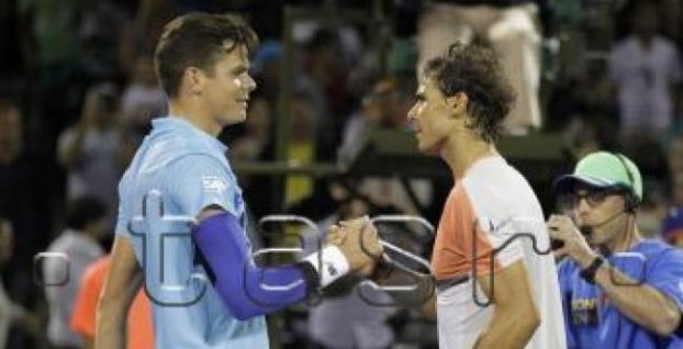 Nadal otočil s Raoničom, v semifinále Miami proti Berdychovi