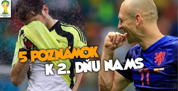 5 poznámok k druhému dňu MS vo futbale