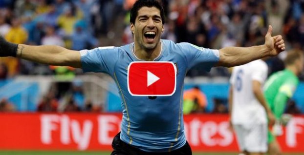 VIDEO: Uruguaj pokoril Anglicko, hrdinom Luis Suarez!